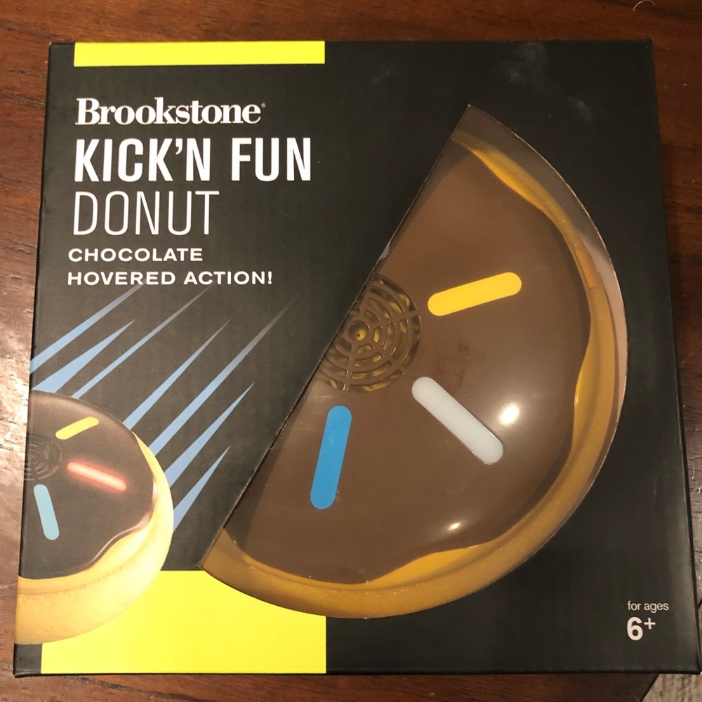 Brookstone Kick’n Fun Donut-NEW